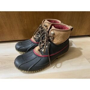Tommy Hilfiger TWRINAH Insulate Waterproof Snow Duck Lace Boots Women's Size 7 M